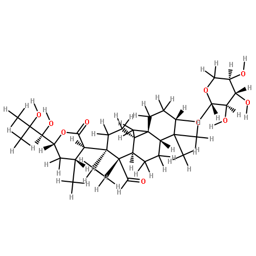 (3beta,17R,23R,24S)-15,16-seco-14-formyl-16-oxo-16,23-epoxy-9,19-cycloart-3-O-beta-D-xylopyranoside