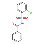 N-(2-CHLOROPHENYL)SULFONYLBENZAMIDE