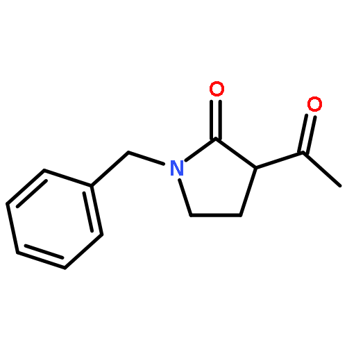 2-Pyrrolidinone, 3-acetyl-1-(phenylmethyl)-