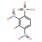 Benzenesulfonic acid,fluoro-2,4-dinitro- (9CI)