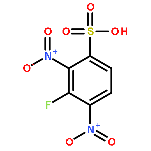 Benzenesulfonic acid,fluoro-2,4-dinitro- (9CI)