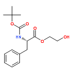 L-Phenylalanine, N-[(1,1-dimethylethoxy)carbonyl]-, 2-hydroxyethyl ester