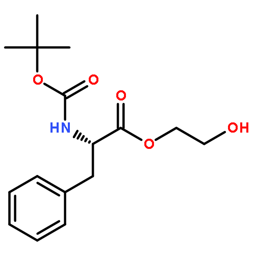 L-Phenylalanine, N-[(1,1-dimethylethoxy)carbonyl]-, 2-hydroxyethyl ester