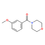 4-(3-methoxybenzoyl)morpholine