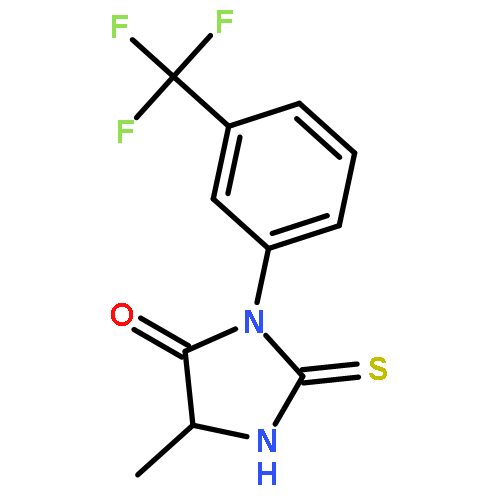 4-Imidazolidinone, 5-methyl-2-thioxo-3-[3-(trifluoromethyl)phenyl]-, (±)-