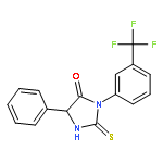 4-Imidazolidinone, 5-phenyl-2-thioxo-3-[3-(trifluoromethyl)phenyl]-