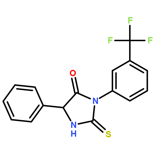 4-Imidazolidinone, 5-phenyl-2-thioxo-3-[3-(trifluoromethyl)phenyl]-