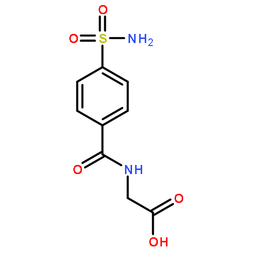 Glycine, N-[4-(aminosulfonyl)benzoyl]-