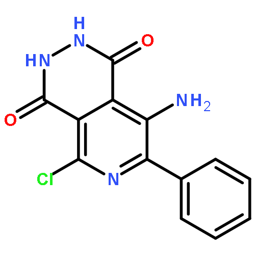 Pyrido[3,4-d]pyridazine-1,4-dione,8-amino-5-chloro-2,3-dihydro-7-phenyl-