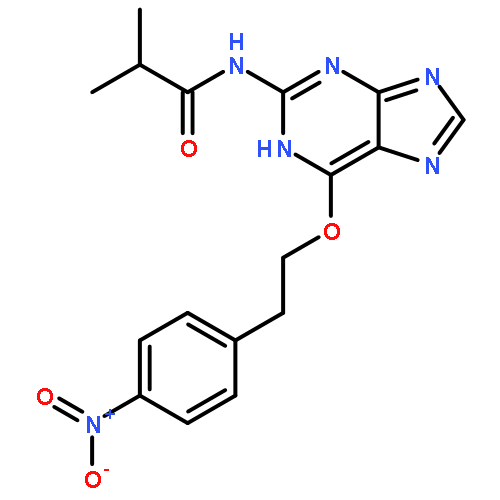 Propanamide, 2-methyl-N-[6-[2-(4-nitrophenyl)ethoxy]-1H-purin-2-yl]-