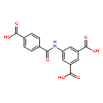 1,3-Benzenedicarboxylic acid, 5-[(4-carboxybenzoyl)amino]-