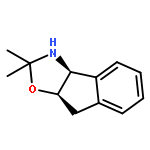 2H-Indeno[1,2-d]oxazole, 3,3a,8,8a-tetrahydro-2,2-dimethyl-, (3aS-cis)-