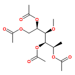 D-Mannitol, 1-deoxy-4-O-methyl-, tetraacetate