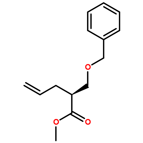 4-Pentenoic acid, 2-[(phenylmethoxy)methyl]-, methyl ester, (S)-