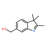 3H-Indole-6-methanol, 2,3,3-trimethyl-