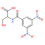 D-Serine, N-(3,5-dinitrobenzoyl)-