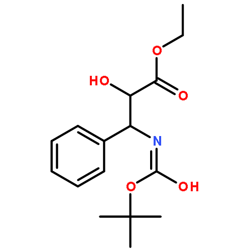 ETHYL (2R,3S)-2-HYDROXY-3-[(2-METHYLPROPAN-2-YL)OXYCARBONYLAMINO]-3-PHENYLPROPANOATE