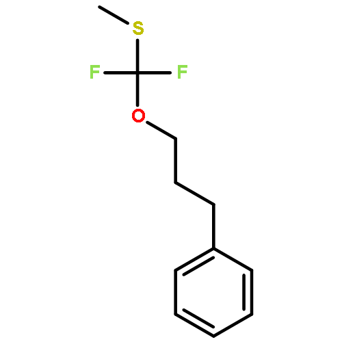 Benzene, [3-[difluoro(methylthio)methoxy]propyl]-