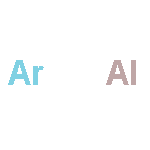 Aluminum, compd. with argon (1:1)