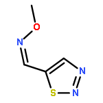 1,2,3-Thiadiazole-5-carboxaldehyde, O-methyloxime, (Z)-