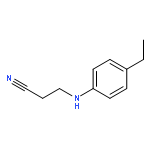 3-(4-ETHYLANILINO)PROPANENITRILE