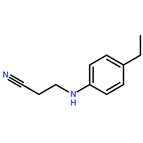 3-(4-ETHYLANILINO)PROPANENITRILE