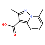 Pyrazolo[1,5-a]pyridine-3-carboxylic acid, 2,7-dimethyl-