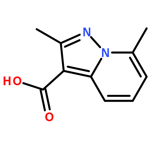 Pyrazolo[1,5-a]pyridine-3-carboxylic acid, 2,7-dimethyl-