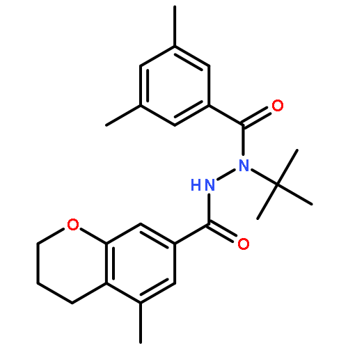 N'-TERT-BUTYL-N'-(3,5-DIMETHYLBENZOYL)-5-METHYL-3,4-DIHYDRO-2H-CHROMENE-6-CARBOHYDRAZIDE