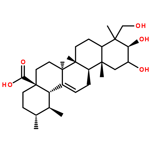 Urs-12-en-28-oic acid,2,3,23-trihydroxy-, (2a,3b,4b)-