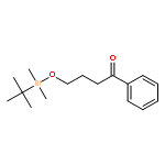 1-Butanone, 4-[[(1,1-dimethylethyl)dimethylsilyl]oxy]-1-phenyl-