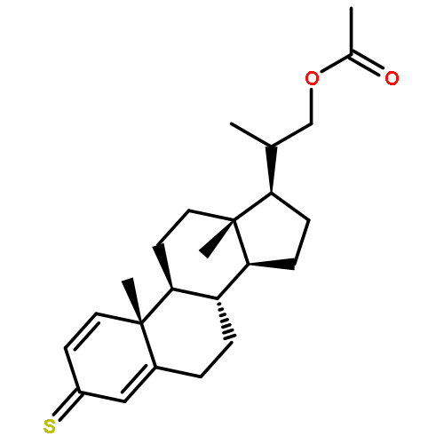 Pregna-1,4-diene-3-thione, 21-(acetyloxy)-20-methyl-