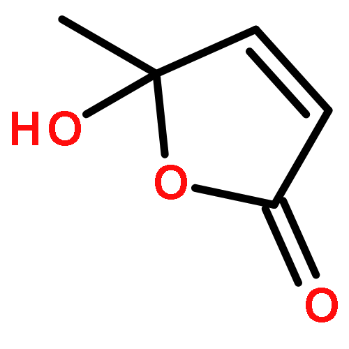 2(5H)-Furanone, 5-hydroxy-5-methyl-