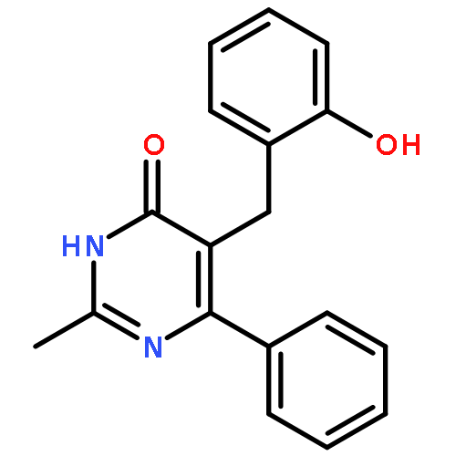 4(3H)-Pyrimidinone,5-[(2-hydroxyphenyl)methyl]-2-methyl-6-phenyl-