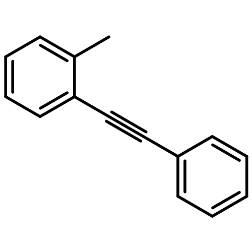 Benzene,1-methyl-2-(2-phenylethynyl)-