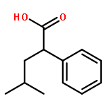 Benzeneacetic acid, a-(2-methylpropyl)-