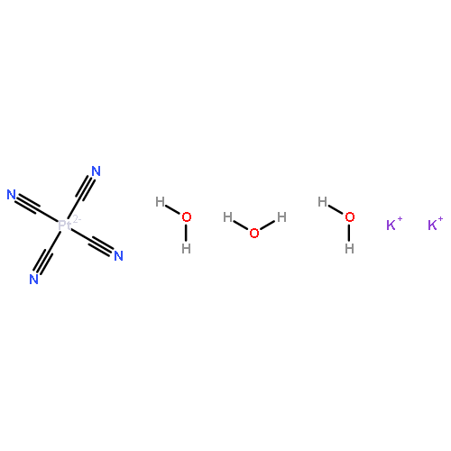 Potassium tetracyanoplatinate(II) trihydrate