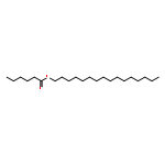 Hexanoic acid, hexadecyl ester