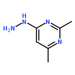 Pyrimidine,4-hydrazinyl-2,6-dimethyl-