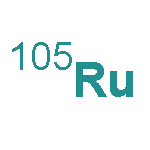 Ruthenium, isotope ofmass 105