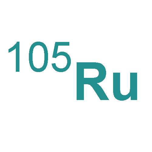 Ruthenium, isotope ofmass 105