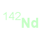 Neodymium, isotope ofmass 142