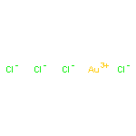 Aurate(1-),tetrachloro-, (SP-4-1)- (9CI)