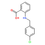 Benzoic acid,2-[[(4-chlorophenyl)methyl]amino]-