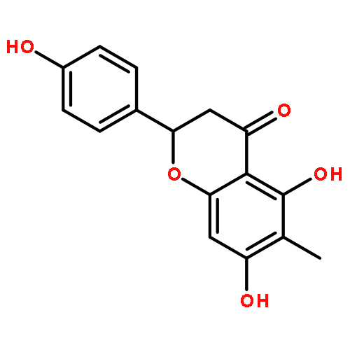 4H-1-Benzopyran-4-one,2,3-dihydro-5,7-dihydroxy-2-(4-hydroxyphenyl)-6-methyl-, (2S)-