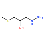 1-Hydrazino-3-(methylthio)propan-2-ol