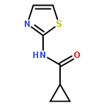 Cyclopropanecarboxamide, N-2-thiazolyl-