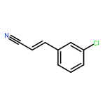 2-Propenenitrile, 3-(3-chlorophenyl)-, (E)-