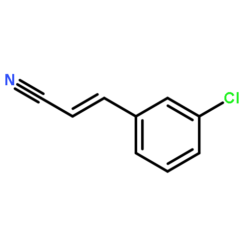 2-Propenenitrile, 3-(3-chlorophenyl)-, (E)-