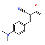 2-Propenoic acid, 2-cyano-3-[4-(dimethylamino)phenyl]-, (2E)-